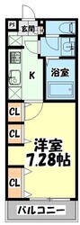 連坊駅 徒歩6分 2階の物件間取画像